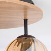 Koyoto Plafoniera, Lampada a sfera Écru, Nero, 3-Luci