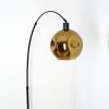Ripoll Lampada a sfera, Lampada da terra, Lampade ad arco Nero, 1-Luce