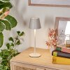 Salgadinho Lampada da tavolo per esterno, Lampada da tavolo LED Bianco, 1-Luce