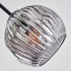 Ripoll Plafoniera, Lampada a sfera Ambrato, Grigio fumo, 6-Luci