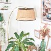 Ramila Lampada da terra Ottone, Nero, 1-Luce