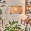 Ramila Lampada da terra Ottone, Nero, 1-Luce