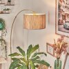 Bongal Lampada da terra Ottone, Nero, 1-Luce