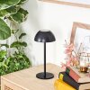 Laken Lampada da tavolo per esterno, Illuminazione bagno, Lampada da tavolo LED Nero, 1-Luce