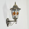 Hongkong Lampada da parete per esterno, Applique Oro, Nero, 1-Luce