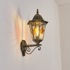Hongkong Lampada da parete per esterno, Applique Oro, Nero, 1-Luce