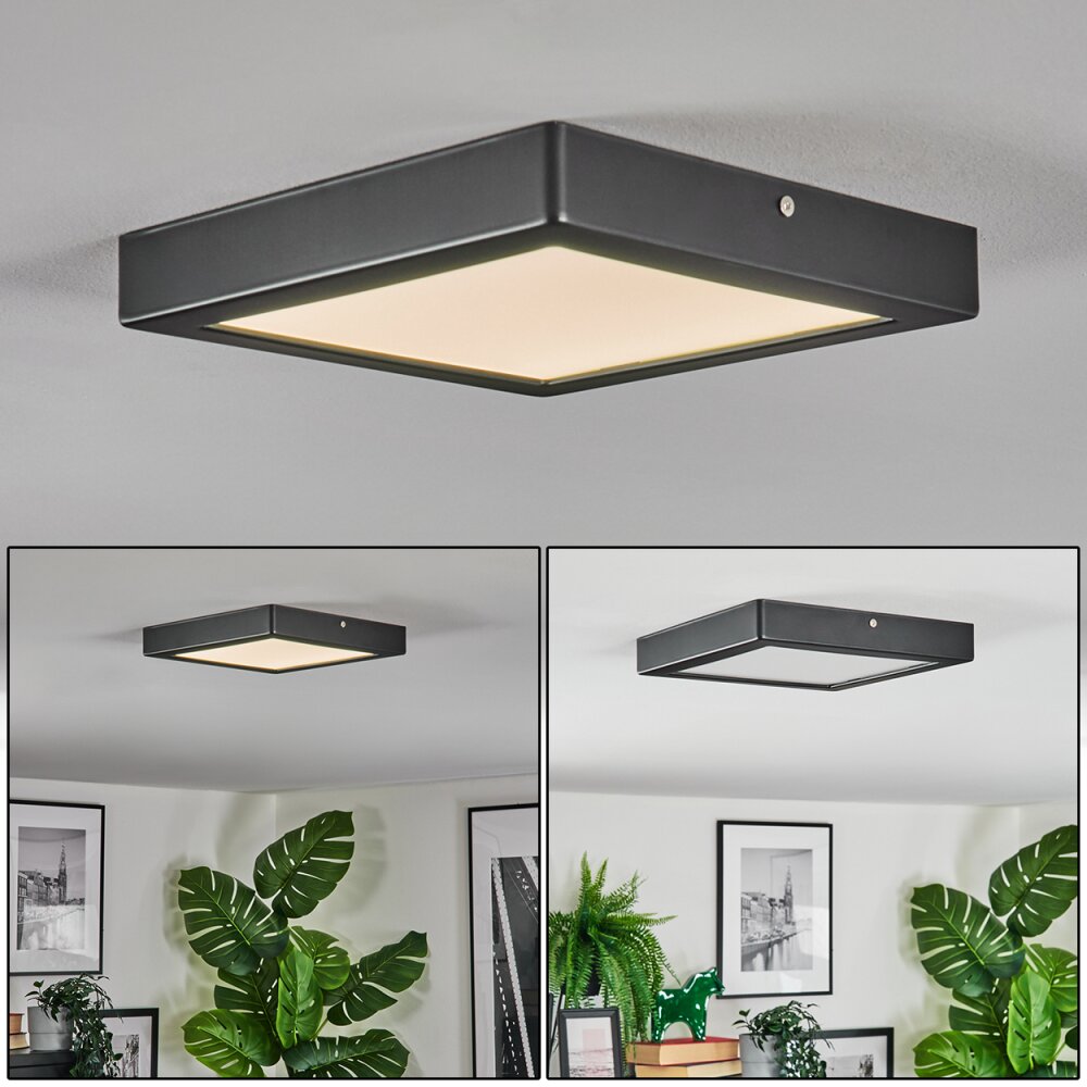 Isela Plafoniera LED Nero, 1-Luce main product photo