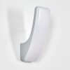 Gilan Lampada da parete per esterno, Applique LED Argento, 1-Luce