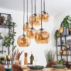 Ripoll Lampadario a sospensione, Lampada a sfera, Lampada a sospensione Ambrato, 6-Luci
