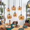 Ripoll Lampadario a sospensione, Lampada a sfera, Lampada a sospensione Ambrato, 6-Luci