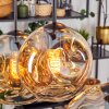 Ripoll Lampadario a sospensione, Lampada a sfera, Lampada a sospensione Ambrato, 6-Luci