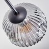 Ripoll Plafoniera, Lampada a sfera Ambrato, Chiaro, Grigio fumo, 6-Luci