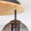 Koyoto Plafoniera, Lampada a sfera Écru, Nero, 3-Luci