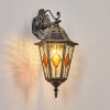 Hongkong Lampada da parete per esterno, Applique Oro, Nero, 1-Luce