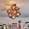 Koyoto Plafoniera, Lampada a sfera Grigio fumo, 8-Luci