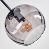 Koyoto Plafoniera, Lampada a sfera Grigio fumo, 5-Luci
