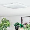 Loden Plafoniera LED Bianco, 1-Luce