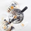 Koyoto Plafoniera, Lampada a sfera Ambrato, Chiaro, Grigio fumo, 8-Luci