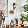 Koyoto Lampada a sfera, Applique Ambrato, Chiaro, 3-Luci