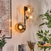 Koyoto Lampada a sfera, Applique Ambrato, Chiaro, 3-Luci