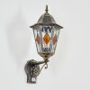 Hongkong Lampada da parete per esterno, Applique Marrone, Oro, 1-Luce, Sensori di movimento