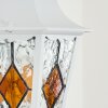Hongkong Lampada da parete per esterno, Applique Bianco, 1-Luce, Sensori di movimento