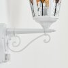 Hongkong Lampada da parete per esterno, Applique Bianco, 1-Luce, Sensori di movimento