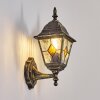 Naofe Lampada da parete per esterno, Applique Marrone, Oro, 1-Luce