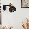 Gomsrud Applique Nero, 1-Luce