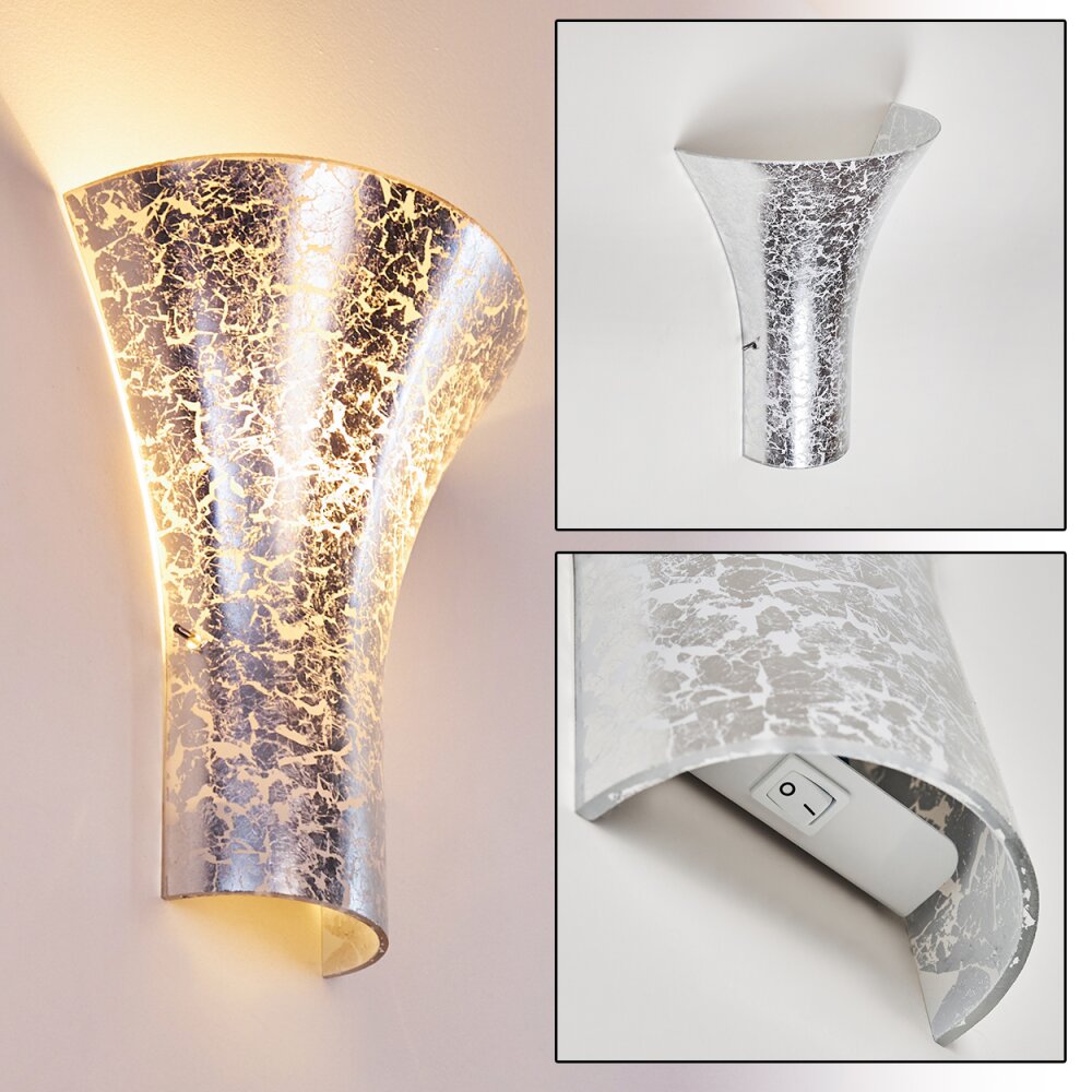 Nerola Applique Argento, 1-Luce main product photo