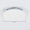 Finsrud Lampada da incasso LED Bianco, 1-Luce