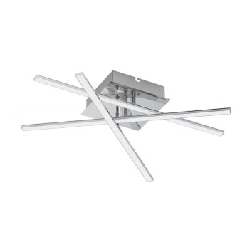 Eglo LASANA 1 Plafoniera LED Cromo, 1-Luce