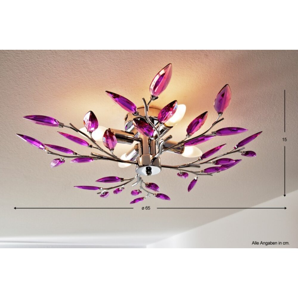 Globo Libra Plafoniera Cromo, 4-Luci main product photo