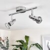 Morges Plafoniera LED Cromo, 2-Luci