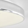 Morges Plafoniera LED Cromo, Bianco, 1-Luce