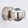 Rio Applique LED Argento, 2-Luci