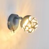 Covane Applique LED Grigio, 1-Luce