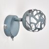 Covane Applique LED Grigio, 1-Luce