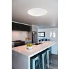Eglo GIRON Plafoniera LED Bianco, 1-Luce, Telecomando