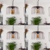 Tembotalo Lampadario a sospensione Nero, 1-Luce