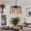 Tembotalo Lampadario a sospensione Nero, 1-Luce