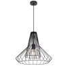 Globo CAVIA Lampadario a sospensione Nero, 1-Luce