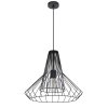 Globo CAVIA Lampadario a sospensione Nero, 1-Luce