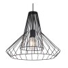 Globo CAVIA Lampadario a sospensione Nero, 1-Luce