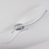 Mohlin Plafoniera LED Nichel, Bianco, 2-Luci