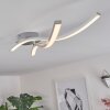 Mohlin Plafoniera LED Nichel, Bianco, 2-Luci