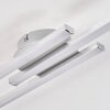 Mohlin Plafoniera LED Nichel opaco, 3-Luci