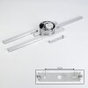 Mohlin Plafoniera LED Nichel opaco, 3-Luci