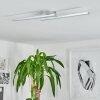Correas Plafoniera LED Alluminio, 2-Luci
