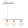 Lampadario a sospensione Globo OLLI Nichel opaco, 6-Luci
